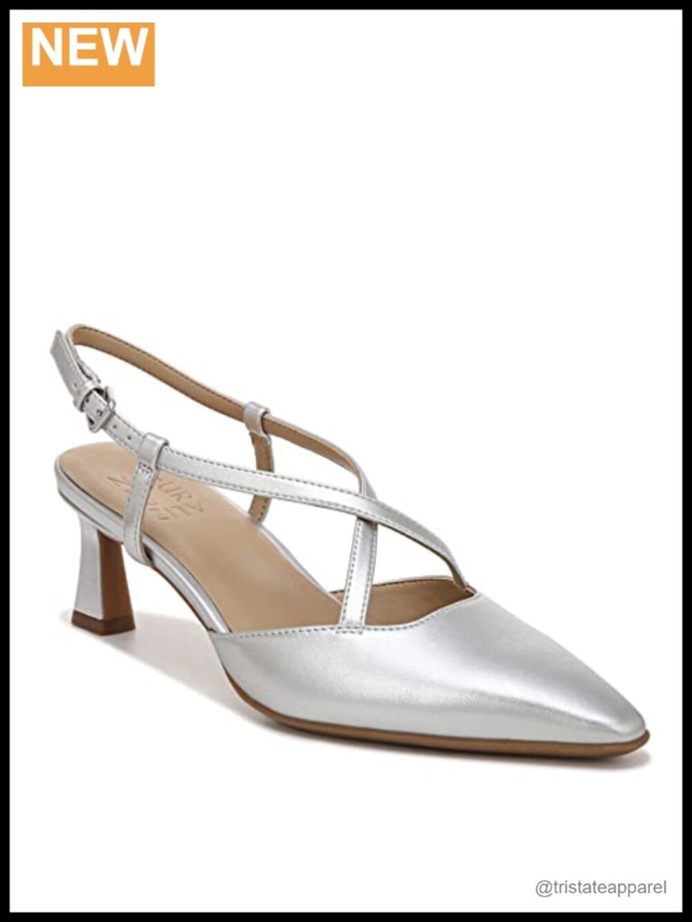 Naturalizer Tahira Slingback Pump Pointed Toe Comfort Heel Women's